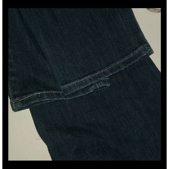 Paige Kylie jeans women's size 0 size 25 blue demin crop cropped distressed - Picture 16 of 16